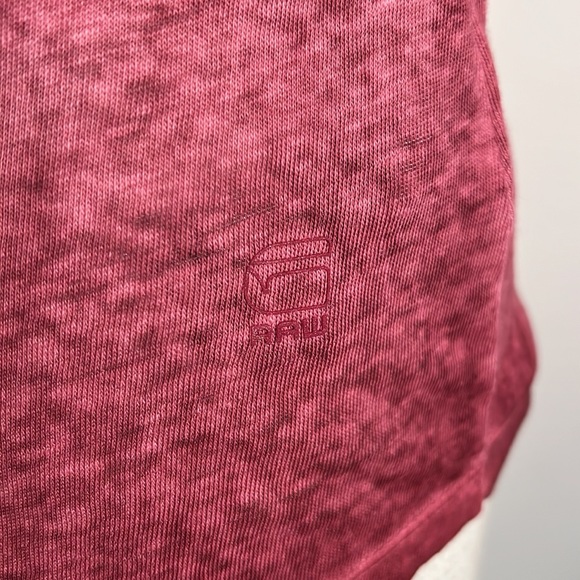 G-Star Raw XS Port Red over dyed T - Picture 2 of 4
